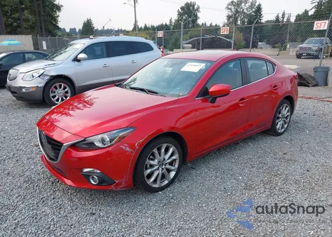2015 Mazda Mazda3 S Grand Touring из США, поврежденный, VIN JM1BM1W33F1224189